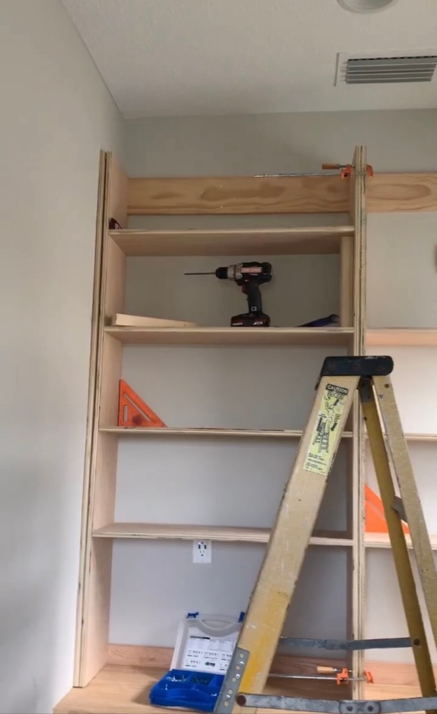 All Shelves Installed